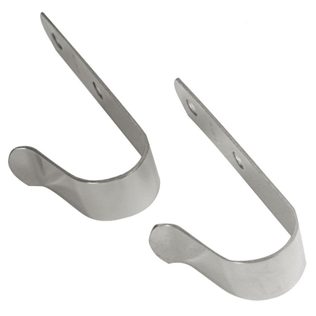 Whitecap Boat Hook Holder - 304 Stainless Steel - 4-1/4" x 1" - Pair [S-503C] - Rough Seas Marine