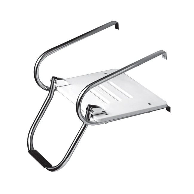 Whitecap White Poly Swim Platform w/Ladder f/Inboard/Outboard Motors [67903] - Rough Seas Marine