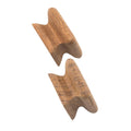 Whitecap Teak Square Drawer Knob - 1-1/8" - 2 Pack [60130-A] - Rough Seas Marine