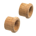 Whitecap Teak Finger Pull - 5/8" Barrel Length - 2 Pack [60145-A] - Rough Seas Marine