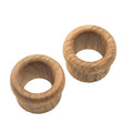 Whitecap Teak Finger Pull - 5/8" Barrel Length - 2 Pack [60145-A] - Rough Seas Marine