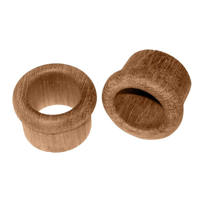 Whitecap Teak Finger Pull - 1" Barrel Length - 2 Pack [60146-A] - Rough Seas Marine