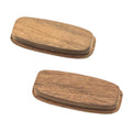 Whitecap Teak Rectangular Drawer Pull - 3-1/4"L - 2 Pack [60135-A] - Rough Seas Marine