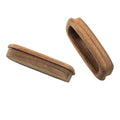 Whitecap Teak Rectangular Drawer Pull - 3-1/4"L - 2 Pack [60135-A] - Rough Seas Marine