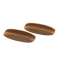 Whitecap Teak Oval Drawer Pull - 4"L - 2 Pack [60147-A] - Rough Seas Marine