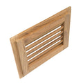 Whitecap Teak Louvered Insert - 7-1/2" x 9-1/8" x 3/4" [60712] - Rough Seas Marine