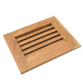 Whitecap Teak Louvered Insert - 7-1/2" x 9-1/8" x 3/4" [60712] - Rough Seas Marine