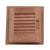 Whitecap Teak Louvered Door & Frame - Left Hand - 12" x 12" [60721] - Rough Seas Marine