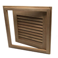Whitecap Teak Louvered Door & Frame - Right Hand - 15" x 15" [60722] - Rough Seas Marine