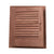 Whitecap Teak Louvered Door & Frame - Left Hand - 15" x 15" [60723] - Rough Seas Marine