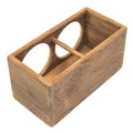 Whitecap Teak 2-Drink Rack [62610] - Rough Seas Marine