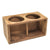 Whitecap Teak 2-Drink Rack [62610] - Rough Seas Marine