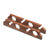 Whitecap Teak Four-Rod Storage Rack - Pair [60612] - Rough Seas Marine