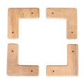 Whitecap Teak Cooler/Box Chocks - 4 Pack [60329] - Rough Seas Marine