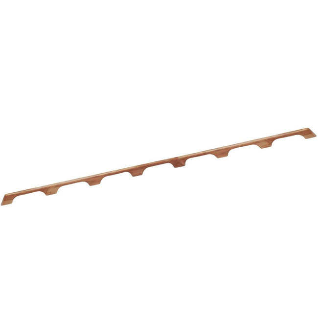 Whitecap Teak Handrail - 7 Loops - 73"L [60112] - Rough Seas Marine