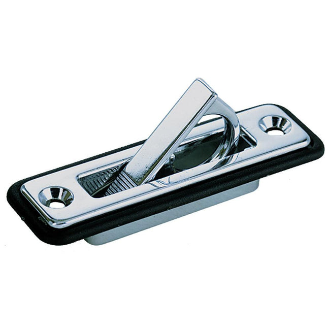 Perko Spring Loaded Flush Pull - Chrome Plated Zinc - " x 3-1/4" [1221DP0CHR] - Rough Seas Marine