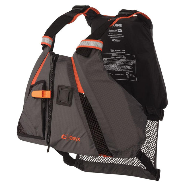 Onyx MoveVent Dynamic Paddle Sports Life Vest - XL/2X [122200-200-060-14] - Rough Seas Marine