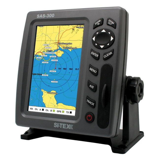 SI-TEX SAS-300 AIS Class B Transceiver w/External GPS Antenna [SAS-300-2] - Rough Seas Marine