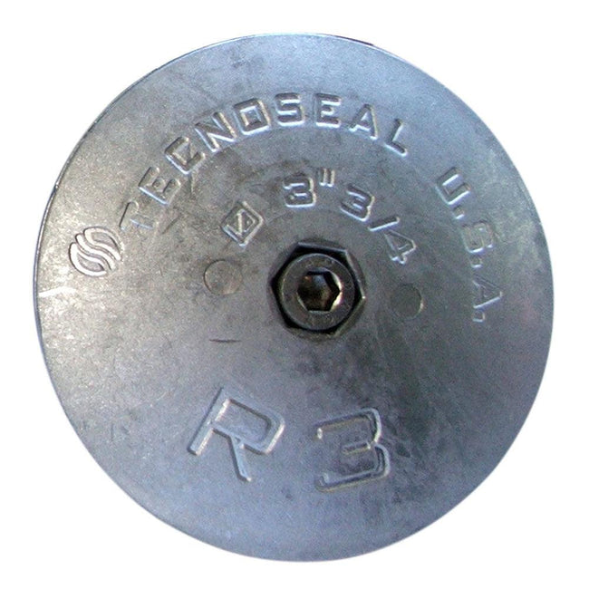 Tecnoseal R3AL Rudder Anode - Aluminum - 3-3/4" Diameter [R3AL] - Rough Seas Marine