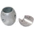 Tecnoseal X6 Shaft Anode - Zinc - 1-3/8" Shaft Diameter [X6] - Rough Seas Marine