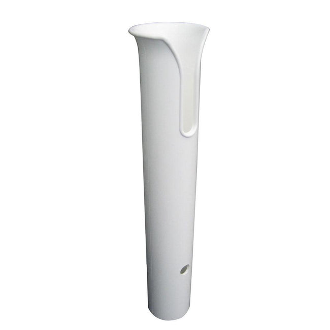 TACO Poly Thru-Bolt Rod Holder w/Mounting Holes - No Hardware - White [P04-011W] - Rough Seas Marine