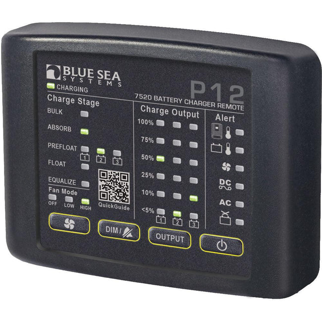 Blue Sea 7520 P12 LED Remote f/Battery Chargers [7520] - Rough Seas Marine
