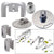 Tecnoseal Anode Kit w/Hardware - Mercury Bravo 3 2004-Present - Zinc [20805] - Rough Seas Marine