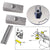 Tecnoseal Anode Kit w/Hardware - Mercury Verado 4 - Zinc [20814] - Rough Seas Marine