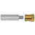 Tecnoseal E0 Pencil Zinc w/Brass Cap [TEC-E0-C] - Rough Seas Marine