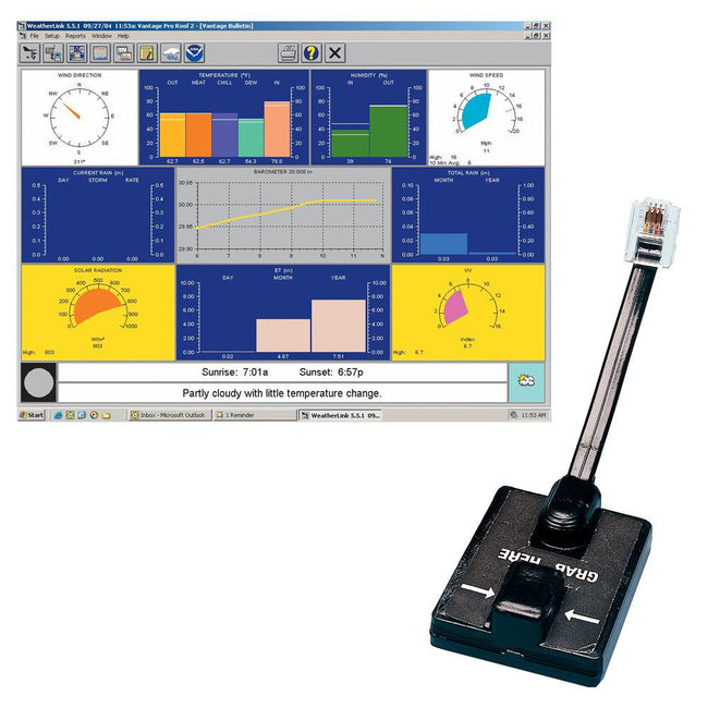 Davis WeatherLink Windows - Serial Port f/Vantage Vue & Pro2 Series [6510SER] - Rough Seas Marine