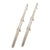 Rupp Top Gun Telescoping Outrigger Poles - Aluminum/Silver - 15' [A0-1500-TEL] - Rough Seas Marine