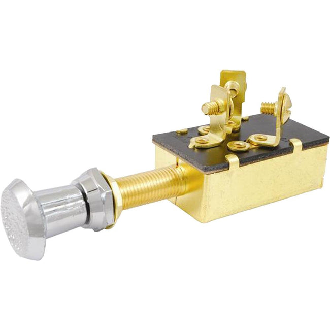 Attwood Push/Pull Switch - Three-Position - Off/On/On [7594-3] - Rough Seas Marine