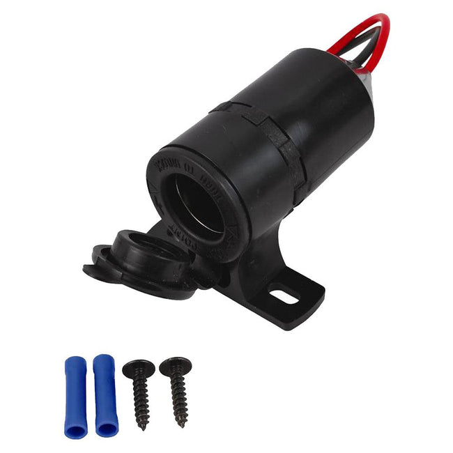 Attwood Outlet Surface Mount - 12V [11862-6] - Rough Seas Marine