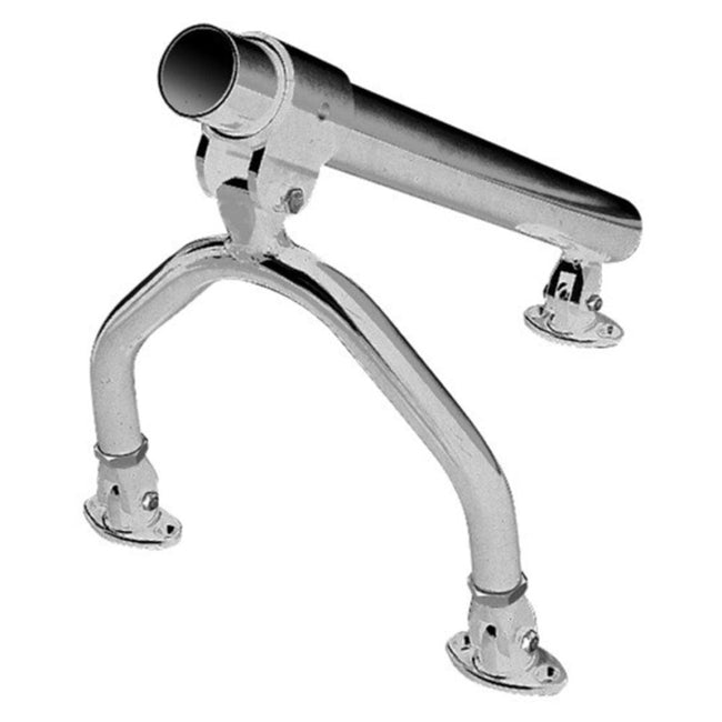 Rupp Adjustable Center Rigger Base - Silver [CA-0001] - Rough Seas Marine