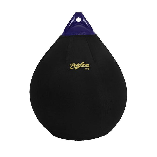 Polyform Fender Cover f/A-1 Fender - Black [EFC-A1] - Rough Seas Marine
