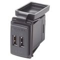 Blue Sea Dual USB Charger - 24V Contura Mount [1039] - Rough Seas Marine