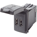 Blue Sea Dual USB Charger - 24V Contura Mount [1039] - Rough Seas Marine