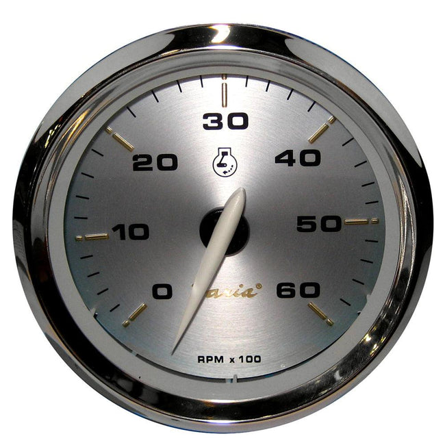 Faria Kronos 4" Tachometer - 6,000 RPM (Gas - Inboard & I/O) [39004] - Rough Seas Marine
