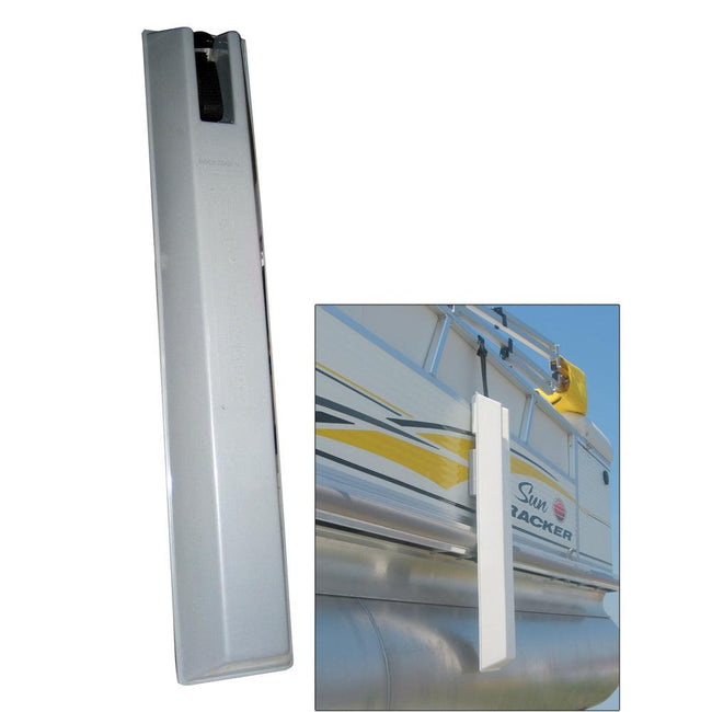 Dock Edge 'TOON Pontoon Boat Fender - 36" - Grey [53-135-F] - Rough Seas Marine