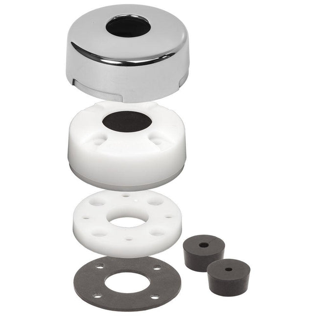 Blue Sea CableClam w/Stainless Steel Dress Cap - 0.68" [1001100] - Rough Seas Marine