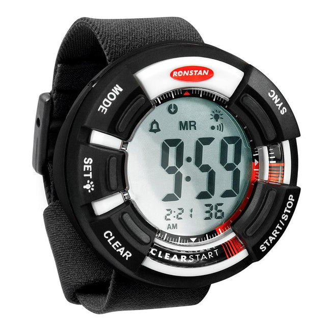 Ronstan Clear Start Race Timer - 65mm (2-9/16") - Black/White [RF4050] - Rough Seas Marine