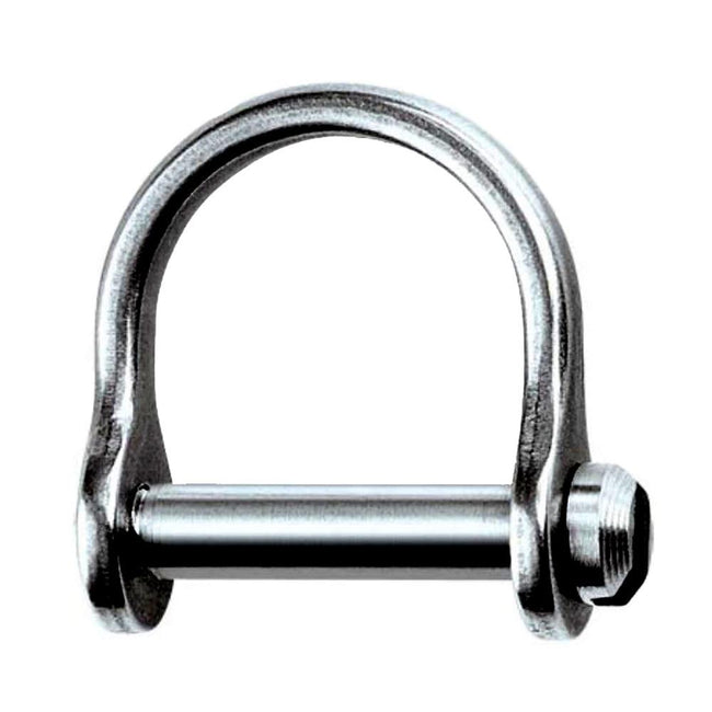 Ronstan Wide Dee Shackle - 1/8" Pin - 15/32"L x 11/32"W [RF1850S] - Rough Seas Marine