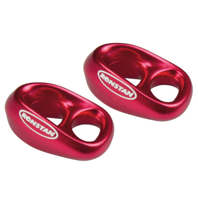 Ronstan Shock - 3/16" Line - 1/4" Webbing - Red - Pair [RF8080R-2] - Rough Seas Marine
