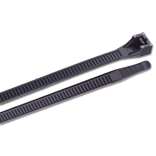 Ancor 17" UV Black Heavy Duty Cable Zip Ties - 10 pack [199217] - Rough Seas Marine