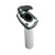 Perko Fishing Rod Holder - 65 Angled Flush Mount - Chrome Plated Zinc [1205DP0CHR] - Rough Seas Marine