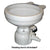 Raritan Sea Era Toilet - Marine Size - Remote Intake Pump - Straight90 Discharge - Smart Toilet Control - 12v [162MR012] - Rough Seas Marine