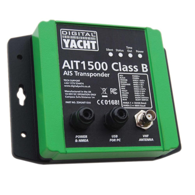Digital Yacht AIT1500 Class B AIS Transponder w/Built-In GPS [ZDIGAIT1500] - Rough Seas Marine