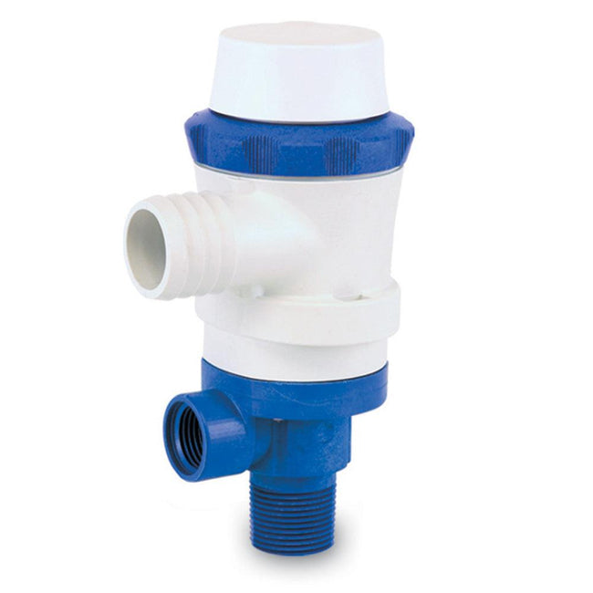 Shurflo by Pentair PIRANHA Livewell 600 Pump - 12 VDC, 600 GPH [357-013-10] - Rough Seas Marine