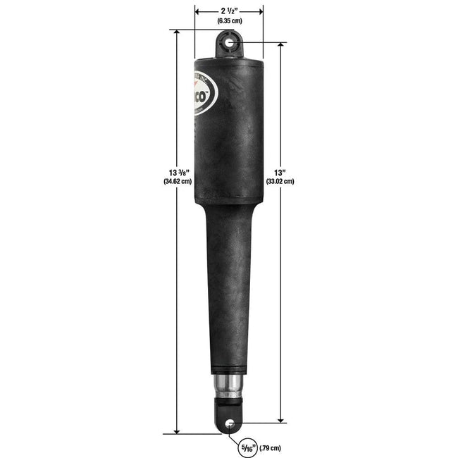 Lenco 102 Series Standard Actuator - 24V - 4-1/4" Stroke [15066-001] - Rough Seas Marine