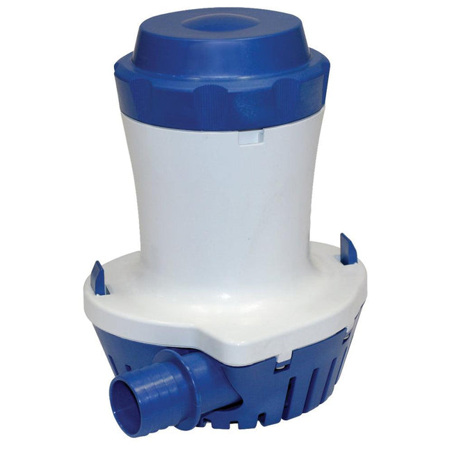 Shurflo by Pentair 2000 Bilge Pump - 24VDC, 2000GPH - 1-1/8" Port Submersible [358-110-10] - Rough Seas Marine